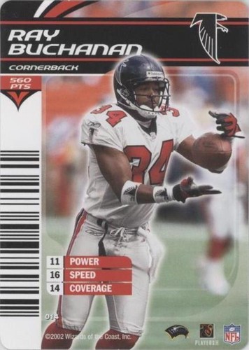 2002-03 NFL Showdown Ray Buchanan #014