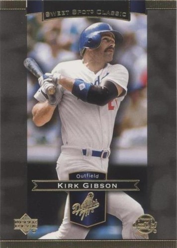 スポーツ選手 2004 Sweet Spot Classic Signatures DW AUTO 2003 UPPER DECK SWEET SPOT CLASSIC #P-KG1 KIRK GIBSON