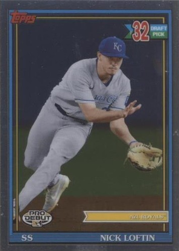 2021 Topps Pro Debut - Nick Loftin #PDC-185