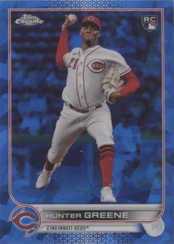 25枚限定 Hunter Greene ★直書きRC★ topps 2022 Topps Update US267 Hunter Greene Rookie Debut
