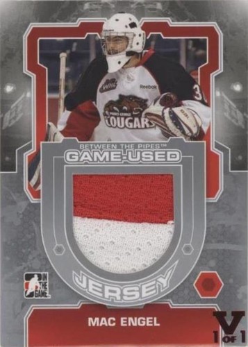 2012-13 In the Game Between the Pipes - Mac Engel #M-20