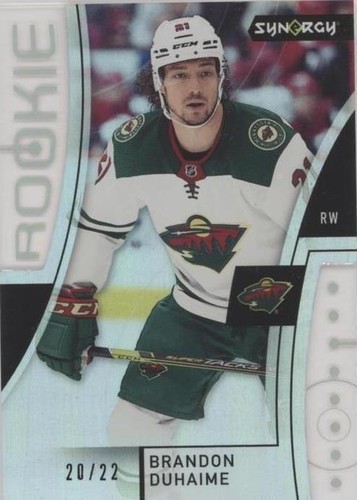 2021-22 Upper Deck Synergy - Brandon Duhaime #127