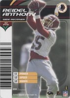 2002-03 NFL Showdown 1st & Goal Reidel Anthony #059