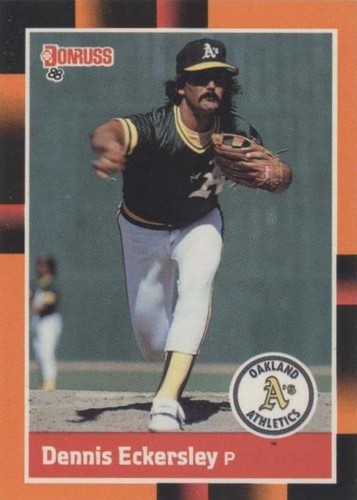 1988 Donruss Baseball's Best - Dennis Eckersley #43