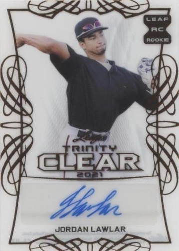 2021 Leaf Trinity - Jordan Lawlar #CA-JL2
