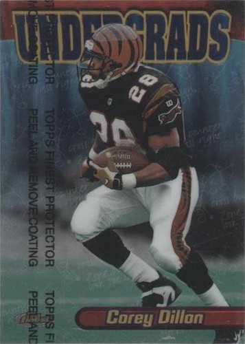 1998 Topps Finest Corey Dillon #U10