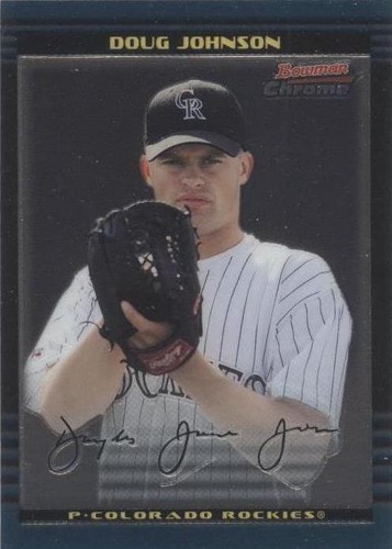 2002 Bowman Chrome Draft Picks & Prospects - Doug Johnson #BDP36