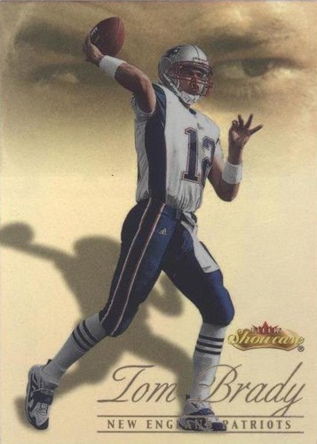 2000 Fleer Showcase Tom Brady #136
