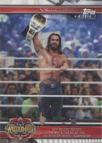 2019 Topps WWE Road to Wrestlemania - Seth Rollins #35