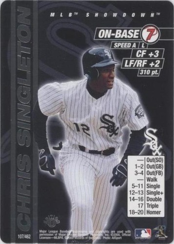 2000 MLB Showdown - Chris Singleton #107