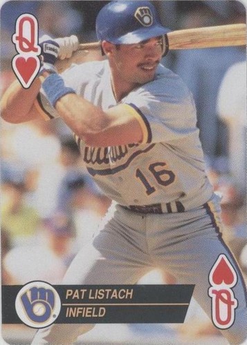 1993 Bicycle Baseball Aces Playing Cards - Pat Listach #QH
