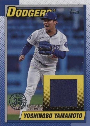 2025 Topps Series 1 Future Stars Purple Foil Yoshinobu