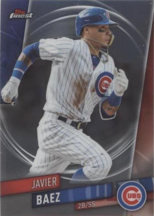 2019 Topps Finest - Javier Báez #13