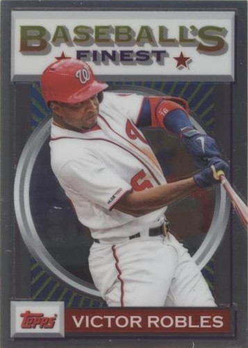 2020 Topps Finest Flashbacks - Victor Robles #121