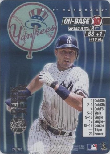 2001 MLB Showdown - Derek Jeter #295