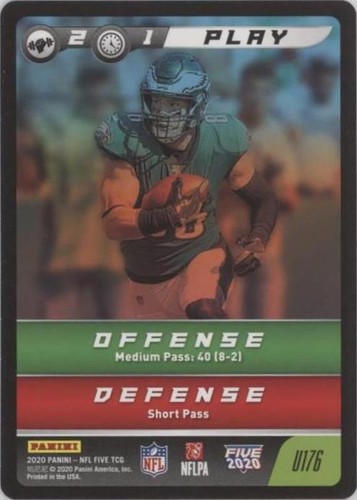 2020 Panini NFL Five TCG Zach Ertz #U176