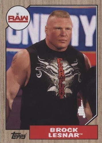 2017 Topps Heritage WWE - Brock Lesnar #17