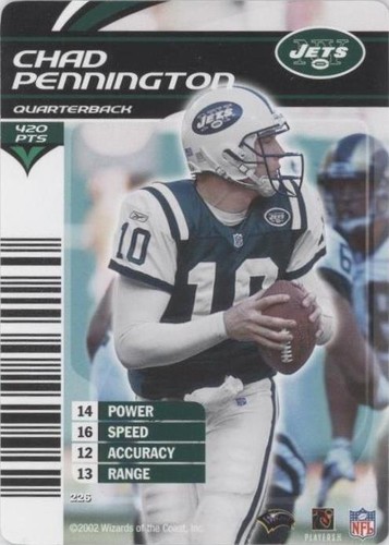 2002-03 NFL Showdown Chad Pennington #226