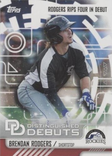 2016 Topps Pro Debut - Brendan Rodgers #DD-3