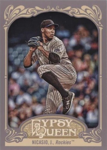 2012 Topps Gypsy Queen - Juan Nicasio #134