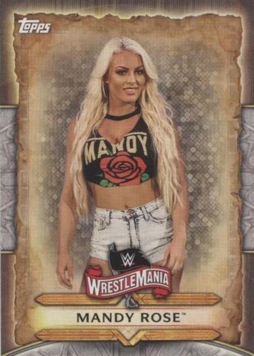 2020 Topps WWE Road to Wrestlemania - Mandy Rose #WM-34