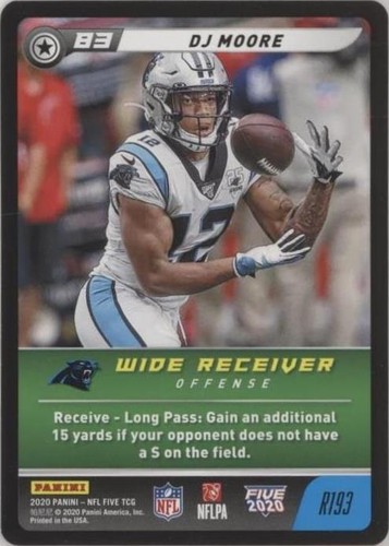 2020 Panini NFL Five TCG D.J. Moore #R193