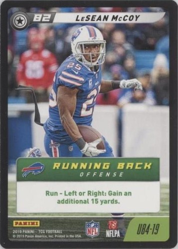2019 Panini NFL Five TCG LeSean McCoy #U84-19