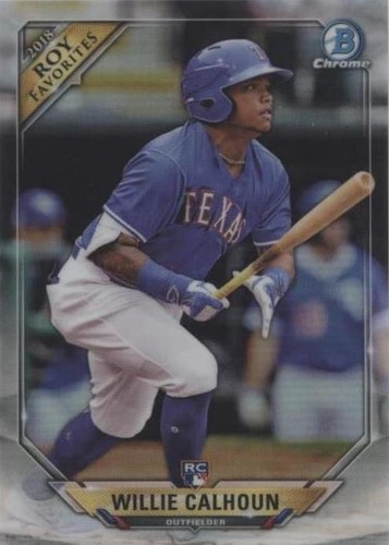2018 Bowman - Willie Calhoun #ROYF-WC