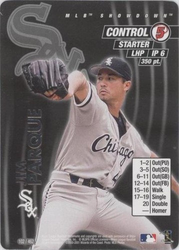 2001 MLB Showdown - Jim Parque #102