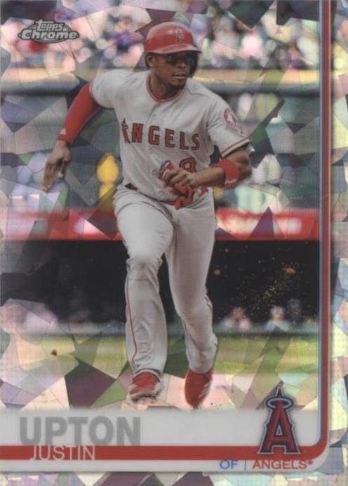 2019 Topps Chrome Sapphire Edition - Justin Upton #345