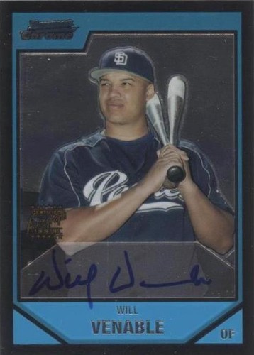2007 Bowman Chrome - Will Venable #BC250