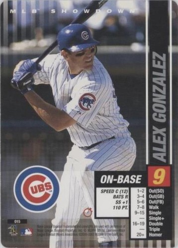 2002 MLB Showdown Trading Deadline - Alex Gonzalez #015