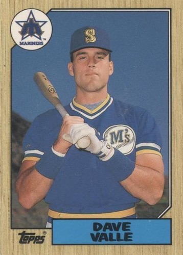 1987 Topps Traded - Dave Valle #122T