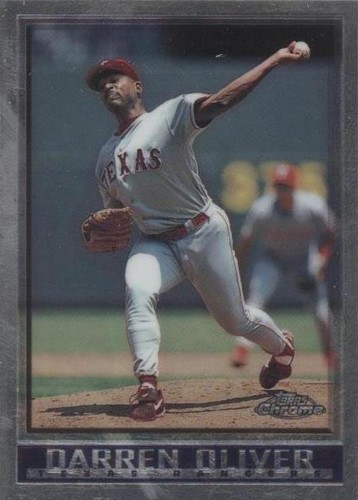 1998 Topps Chrome - Darren Oliver #418