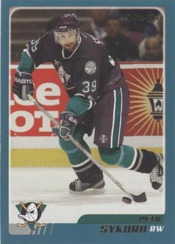 2003-04 O-Pee-Chee - Petr Sykora #18
