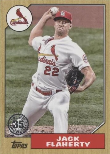 2022 Topps Series 2 - Jack Flaherty #87TB-45