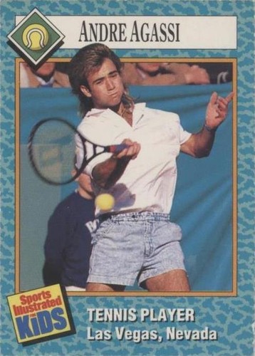 Andre Agassi Standee - Tennis Legend Agassi Display