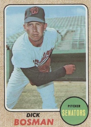 1968 Topps - Dick Bosman #442