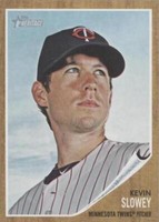 2011 Topps Heritage - Kevin Slowey #166