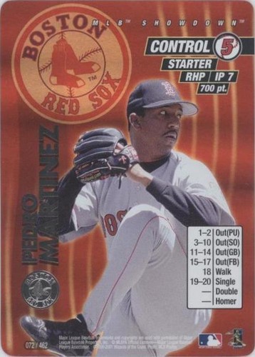 2001 MLB Showdown - Pedro Martinez #072