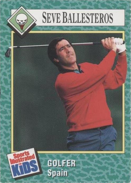 1990 Sports Illustrated for Kids Series 1 - Seve Ballesteros #155
