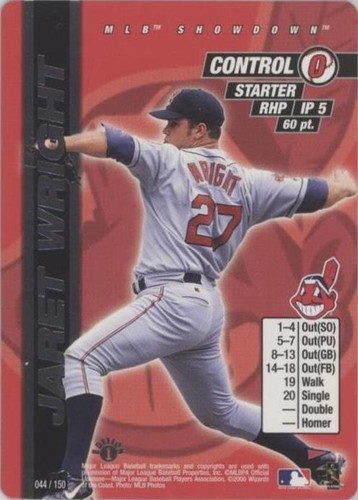 2000 MLB Showdown Pennant Run - Jaret Wright #044