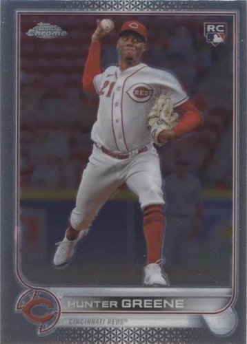 2022 Topps Chrome Update Series - Hunter Greene #USC191