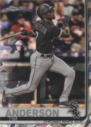 2019 Topps Chrome Sapphire Edition - Tim Anderson #80
