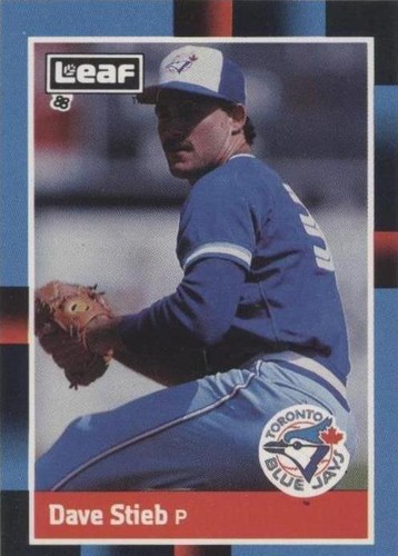 1988 Leaf Canadian - Dave Stieb #80