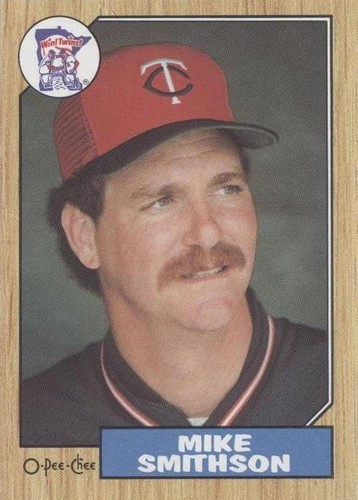1987 O-Pee-Chee - Mike Smithson #225
