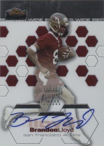 2003 Topps Finest Brandon Lloyd #148