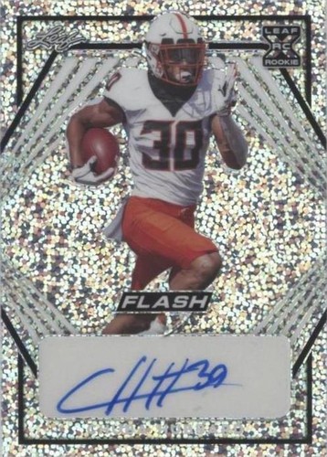 2021 Leaf Flash Chuba Hubbard #BA-CH1