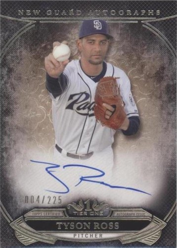2015 Topps Tier One - Tyson Ross #NGA-TRS