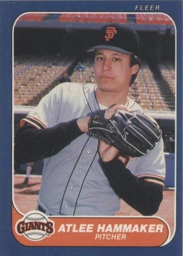 1986 Fleer - Atlee Hammaker #544